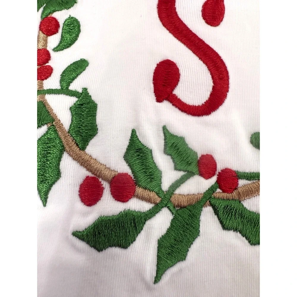NWT Busy Bees Smocks White Long Nightgown Girls Size 6 Embroidered 